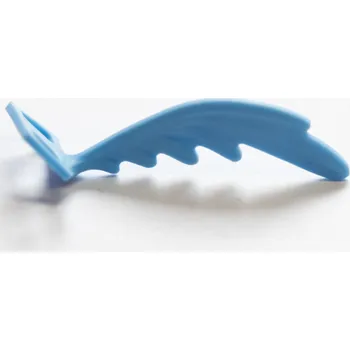 Hračka 69949 Medium Blue Minifigure Costume Tail Bird Feathers (Střední modrý kostým Minifigure Ocas Ptačí peří)