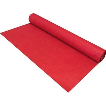 Výtvárné potřeby Plst, červená, měkká, role