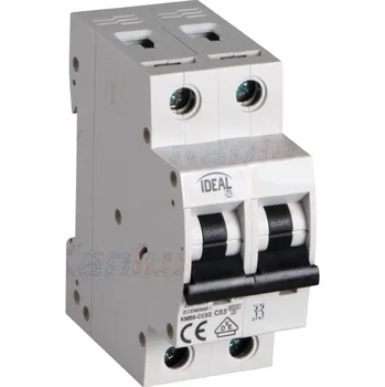 Jistič Jistič KMB6-C63/2 dvoupolový Kanlux 32591