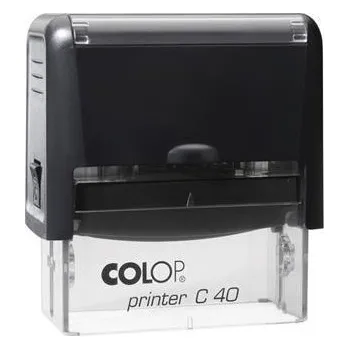 Razítko "Printer C 40", černý polštářek, COLOP 1524000