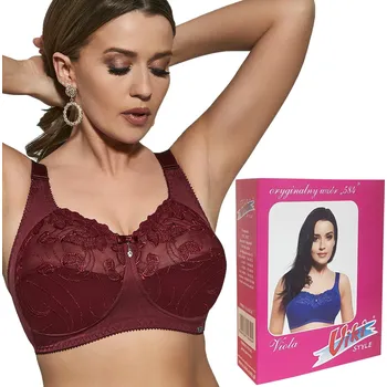 Podprsenka Dámská podprsenka Viola 584 - Viki 80B vínová