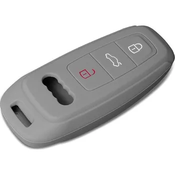 Escape6 ochranné silikonové pouzdro na klíč pro Audi A6/A7/A8 barva tmavě šedá