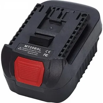 TopTechnology Adaptér MT20BSL z baterie Makita BL1830 18V na Bosch BAT618 18V - neoriginální