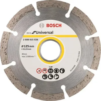 Řezný kotouč BOSCH Eco for Universal 2608615028 diamantový kotouč 125 x 22,23 mm