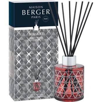 Aroma difuzér Maison Berger Paris BERGER Geode difuzér přednaplněný 0,115l Land of Spices/Země koření paprikový (EOL) 6837