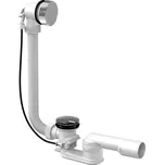 Slovarm T-1438A-III DN50/40 Sifon pro vanu s přepadem a ovládáním výpusti T-1438A-III DN50/40