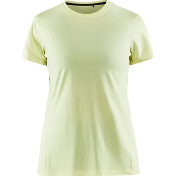 Dámské oblečení Dámské funkční tričko s krátkým rukávem Craft ADV ESSENCE SS W žluté 1909984-541000 - L | UK 7 | US 9