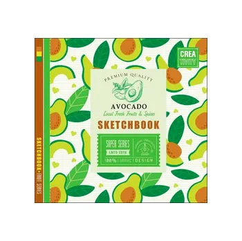 Kalendář Sketchbook AVOCADO 20 x 20 cm
