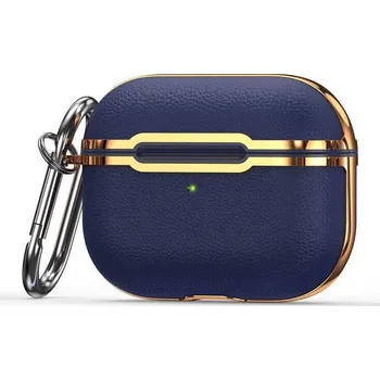 Příslušenství pro sluchátka Luxusní ochranné pouzdro pro Apple AirPods 3.generace (2021) - tmavě modré
