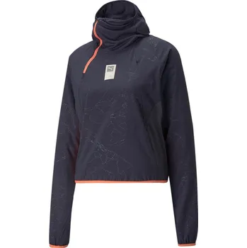 Dámská větrovka Dámská sportovní bunda Puma RUN FIRST MILE WOVEN JACKET W modrá 521416-43 - S | UK 7 | US 9,5