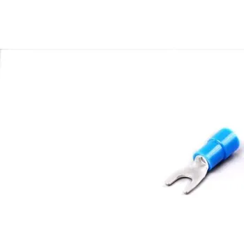 Auto elektroinstalace konektor vidlice izolovaná modrá 4,3mm
