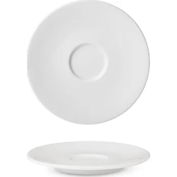 G. Benedikt | Podšálek, bílý, 12 cm, Ribby