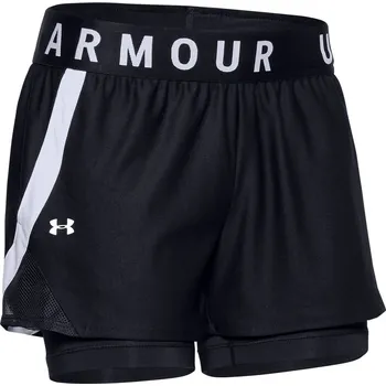 Dámské kraťasy Dámské sportovní kraťasy Under Armour PLAY UP 2-IN-1 SHORTS W černé 1351981-001 - M | UK 8 | US 10,5