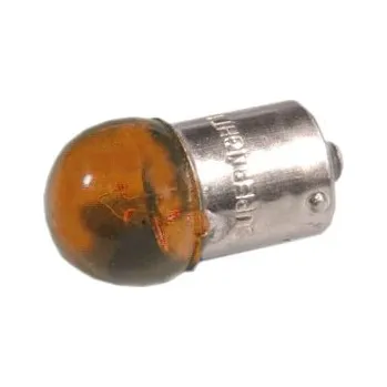 Autožárovka žárovka Spahn 12V 21W BA15s malá baňka oranžová