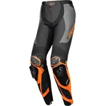 VORTEX 3 PANT - 1111 pánské oranžové kožené moto kalhoty IXON - L