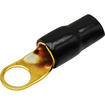 Auto elektroinstalace kabelové oko pro kabel 35mm2 /10mm černá izolace