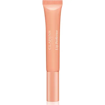 Lesk na rty Clarins Lip Perfector Shimmer lesk na rty s hydratačním účinkem odstín 02 Apricot Shimmer 12 ml