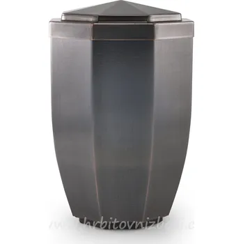 Smuteční dekorace Urna měděná osmiboká 633OE