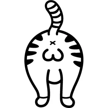 Samolepicí dekorace na vozidlo Samolepka na auto URAŽENÁ (černobílá)