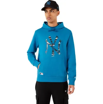 Pánská mikina Pánská mikina přes hlavu New Era MLB INFILL TEAM LOGO HOODY NEW YORK YANKEES modrá 12869869 - M | UK 12 | US 12,5
