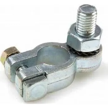 Autobaterie svorka akumulátoru se šroubem a maticí M10, mínus