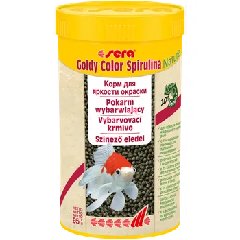 Krmivo pro rybičky Sera Goldy Color Spirulina Nature 250ml (Sera Goldy Color Spirulina Nature 250ml)