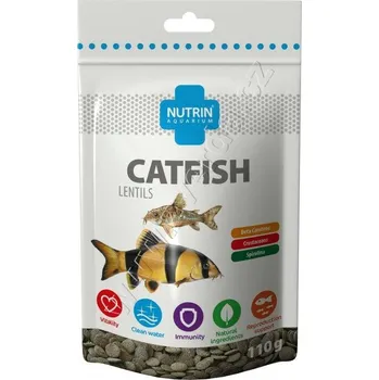 Krmivo pro rybičky Nutrin Aquarium Catfish Lentils 250mll(110g)