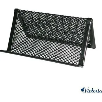 Archivační box VICTORIA vizitkář drátěný, černý