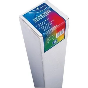 Kancelářský papír Plotterový papír, do inkoustové tiskárny, 297mm x 90m, 50mm dutina, 90g, VICTORIA