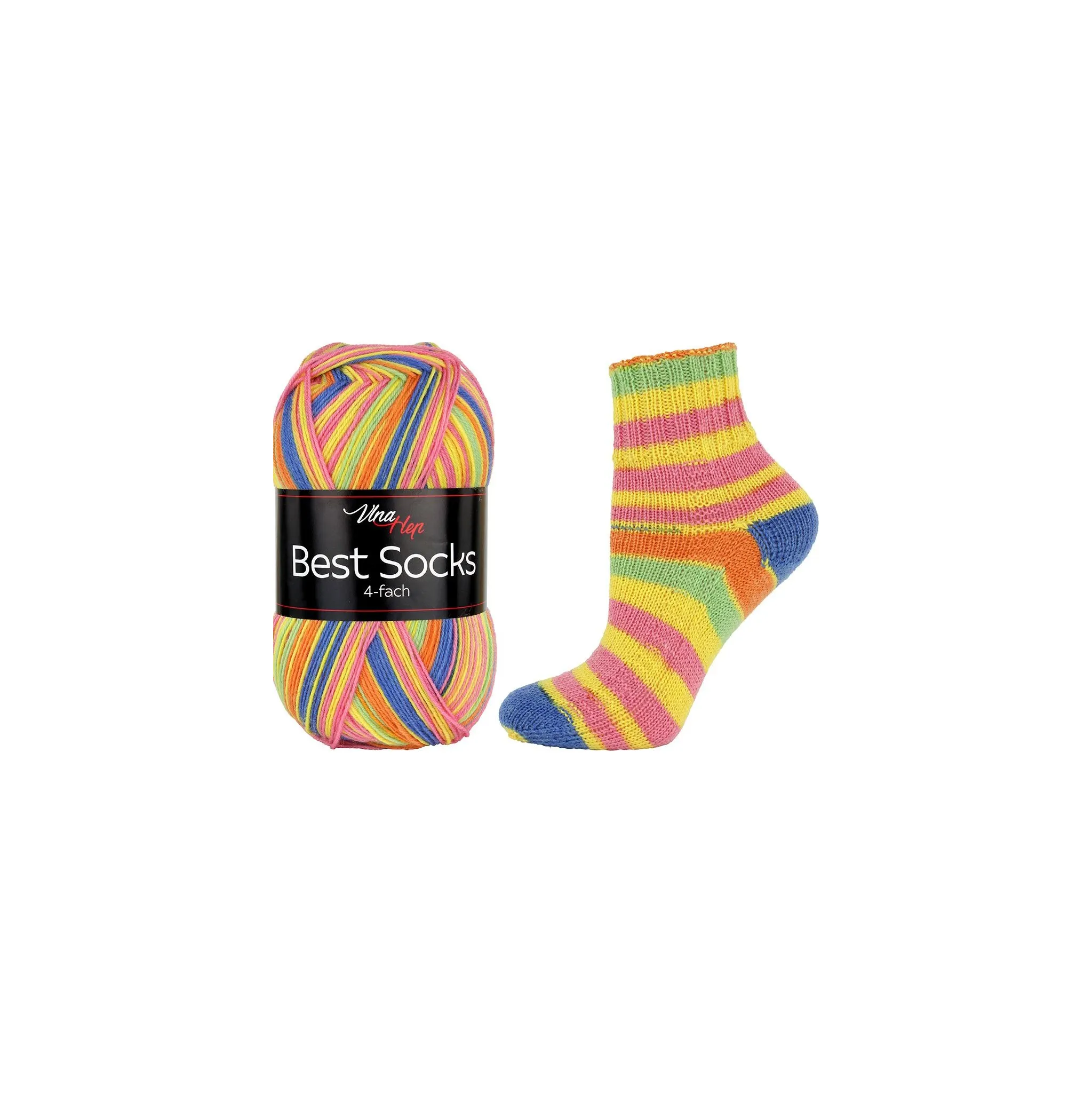 Fotografie 1 - Příze Vlna-Hep Best Socks 4-fach 7357