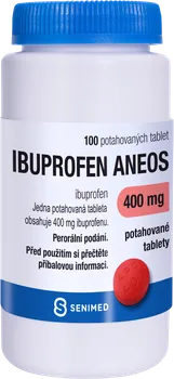 Lék na bolest, zánět a horečku Ibuprofen Aneos 400 mg 100 tbl.