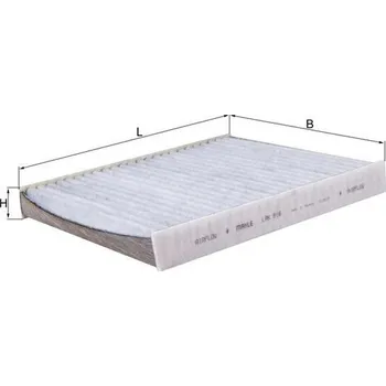 Ventilátor topení a klimatizace Kabinový filtr MAHLE LAK 816