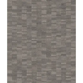 Tapeta Šedo-béžová geometrická vliesová tapeta na zeď, SPI204, Spirit of Nature, Khroma by Masureel