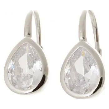 Náušnice Stříbrné náušnice se zirkony STNAU1462F