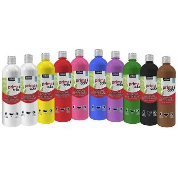 Vodová barva Temperové školní barvy Pébéo 10x1l (Temperové školní barvy Pébéo 10x1l)