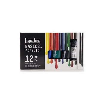 Speciální výtvarná barva Sada akrylových barev Basics 12x22ml (Sada akrylových barev Basics 12x22ml)