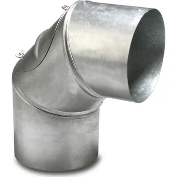 Kouřovod Kouřovod obloukový pro topidla IDE/IDS Trotec - 90°, Ø 120 mm