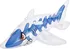 Mac Toys Nafukovací žralok 165 x 102 cm průhledný/modrý
