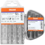 Sada vytahováků 5ks M4-8 a vrtáků 5ks 3-7mm Projahn