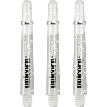Příslušenství pro šipky Násadky Unicorn Gripper 4 Elements Clear Medium