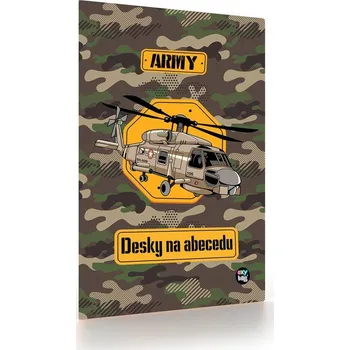 desky na sešit Desky na písmena ABC / A4 / mix pro kluky