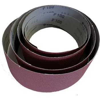 Brusný papír BRUSNÝ PÁS ZRNITOSTI 80, PLÁTĚNÝ PODKLAD PRO VÁLCOVOU BRUSKU KDR604