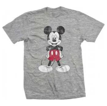 Pánské oblečení Merch Disney: Disney Unisex T-shirt: Mickey Mouse Pose (large) L