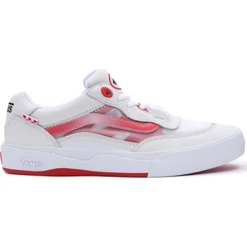 Pánské tenisky Tenisky Vans Wayvee leather true white/red UK 9 (EUR 44) 2023 - Odesíláme do 24 hodin