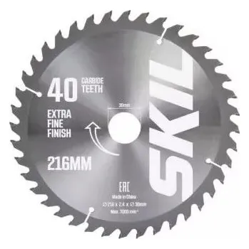 Pilový kotouč Skil Karbidový pilový kotouč (Ø 216 mm, 40 zubů)