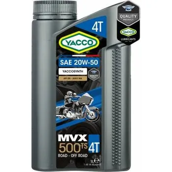 Motorový olej Yacco MVX 500 TS 4T 20W-50 1l