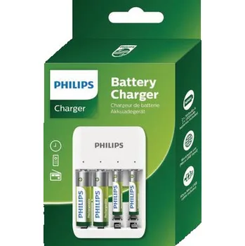 Nabíječka baterií Philips SCB4013NB/004 nabíječka baterií 2x AAA 800mAh + 2x AA 1300mAh