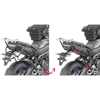 Nosič na motocykl a skútr KAPPA KLXR2139 nosič bočních kufrů YAMAHA Tracer 900 / 900 GT (18-20)