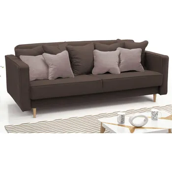 Pohovka Pohovka NIKO 206 cm, skladem v hnědé látce