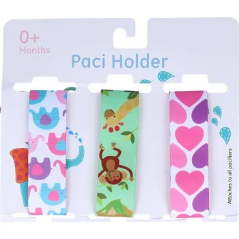 klip na dudlíky Klip na dudlík TopQ pro holky 3ks